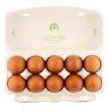 jajka ekologiczne L w otwartym opakowaniu