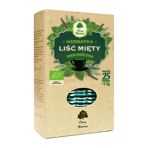Herbatka Liść Mięty eko 25x1,5g