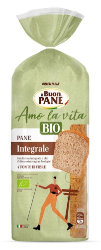Chleb tostowy pełnoziarnisty BIO Il Buon Pane 400 g – ekologiczny