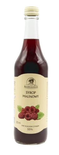 Syrop malinowy Rembowscy 500 ml – z soku tłoczonego