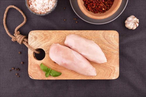 Filet z piersi kurczaka EKO 500g pieczony z warzywami