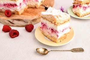 Mascarpone z malinami