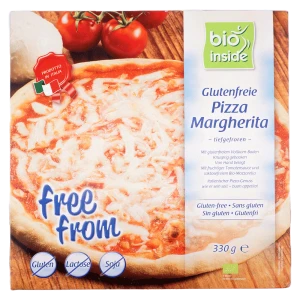 Pizza Margherita mrożona bezglutenowa bio 330g