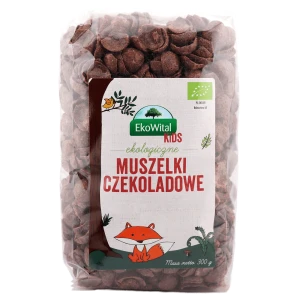 Muszelki czekoladowe bio kids 300g