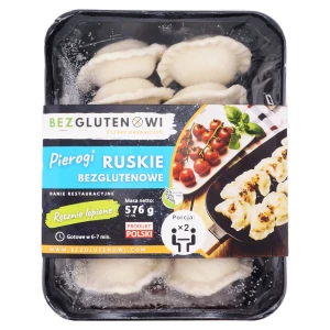 Pierogi ruskie bezglutenowe mrożone 576g