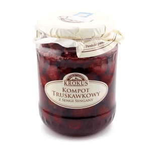 Kompot truskawkowy z Sengi Sengany 640g