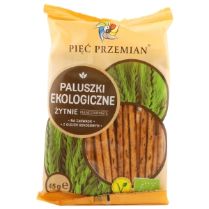 Paluszki żytnie 45g eko pełnoziarniste