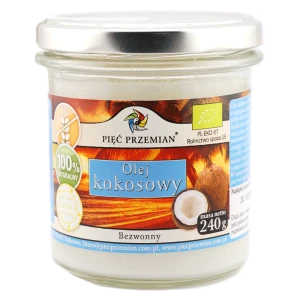 Olej kokosowy BIO bezwonny 240g