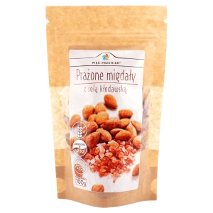 Prażone migdały z solą kłodawską 100g