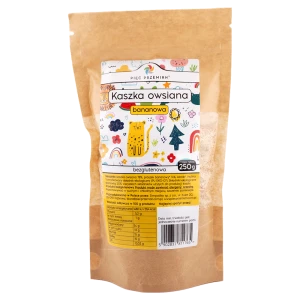 Kaszka owsiana bezglutenowa bananowa 250g