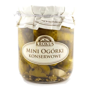 Mini ogórki konserwowe 500g