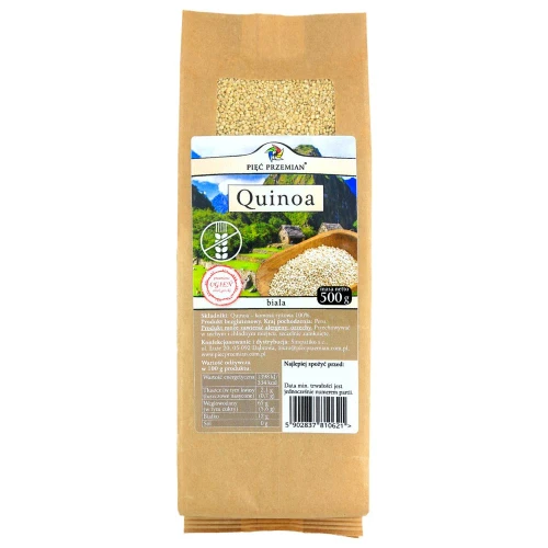 Komosa ryżowa biała quinoa bezglutenowa 500 g