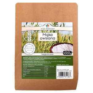 Mąka owsiana bezglutenowa 1000g