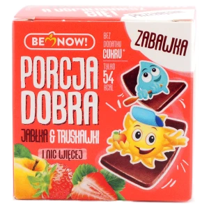 Kostka Porcja Dobra jabłko truskawka 16g