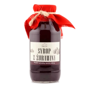 Syrop z żurawiny 330ml