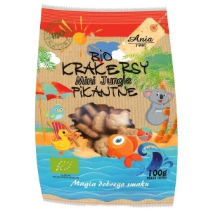 Bio Krakersy pikantne mini jungle 100g