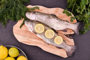 Pstrąg kłodzki świeży patroszony (1 szt.=~300g)