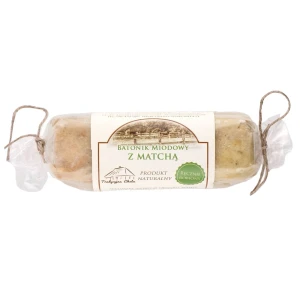 Baton Miodowy z matchą 80g