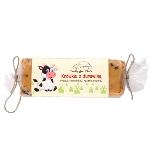 Krówka miodowa z żurawiną 100g
