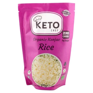 Makaron KETO w kształcie ryżu 270g bio bezglutenowy