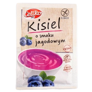 Kisiel bezglutenowy o smaku jagodowym bez cukru 40g
