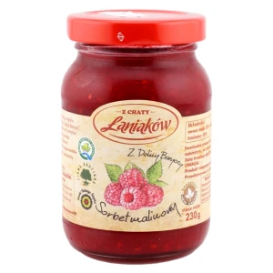 Sorbet malinowy z Doliny Baryczy 200g