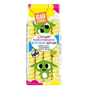Chrupki kukurydziano gryczane spirale BIO 60g
