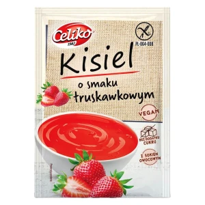 Kisiel o smaku truskawkowym bez cukru 40g