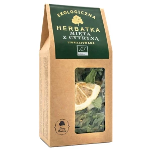 Liofilizowana herbatka mięta z cytryną eko 25g