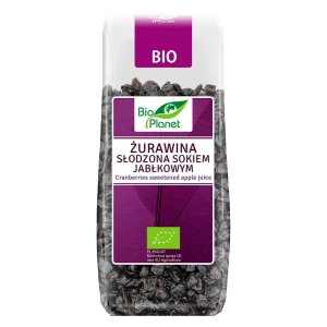 Żurawina słodzona sokiem jabłkowym bio 100g