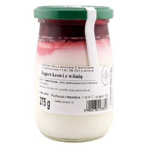 Jogurt Krowi Wiśnia 275g