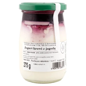 Jogurt Krowi Jagoda 275ml