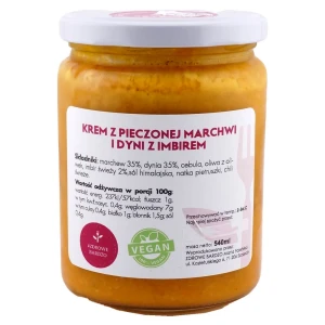 Zupa Krem z pieczonej marchwi i dyni z imbirem 540ml
