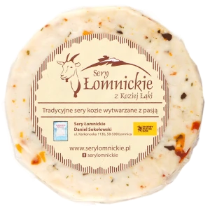 Ser kozi młody pomidor, bazylia i czosnek ~150g
