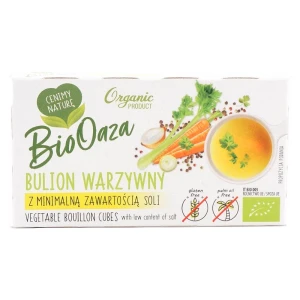 Bulion warzywny z niską zawartością soli 6x10g