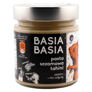 Pasta sezamowa BASIA BASIA tahini 210g