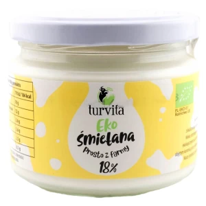 Śmietana 18% EKO 250g