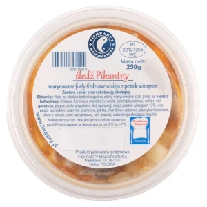 Śledź marynowany pikantny 250g