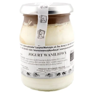 Jogurt krowi waniliowy BIO 250ml