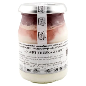 Jogurt krowi truskawka BIO 250ml