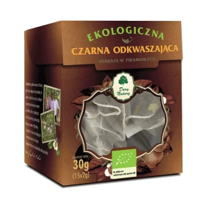 Herbata Czarna Odkwaszająca EKO 15x2g piramidki