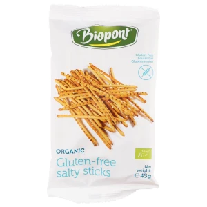 Paluszki solone bezglutenowe BIO 45g