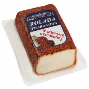 Rolada twarogowa w papryce czerwonej