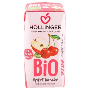 Nektar jabłkowo-wiśnowy bez cukru bio 200ml