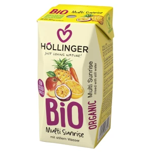 Nektar wieloowocowy z marchewką bez cukru BIO 200ml