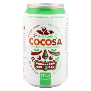 Cocosa Woda Kokosowa Gazowana 330ml w Puszce