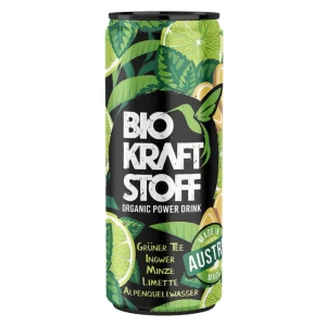 Napój gazowany z zieloną herbatą i imbirem BIO 250ml
