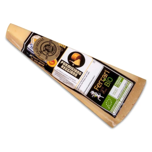 Ser Parmezan BIO 200 g - Parmigiano Reggiano (Ferrari), tradycyjny włoski ser ekologiczny