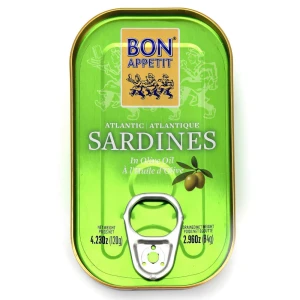 Sardynki portugalskie w oliwie z oliwek 120g