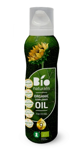olej słonecznikowy BIO spray EKKO Bionaturalis tłoczony na zimno 200 ml